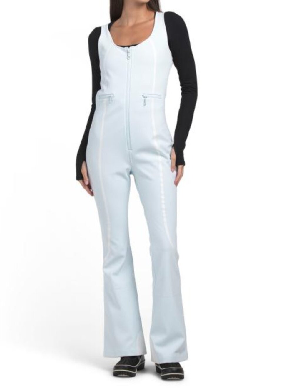 JORDE Ice Softshell Extra Warm Ski Bib Jumpsuit